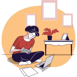 donna studia inglese 1